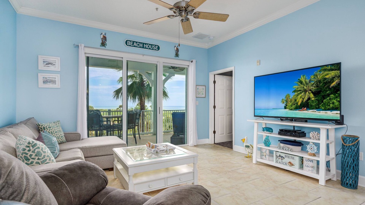 Palm Coast Condo | Water Waves – 3rd Floor Condo #333 with Golf & Ocean Views at Cinnamon Beach