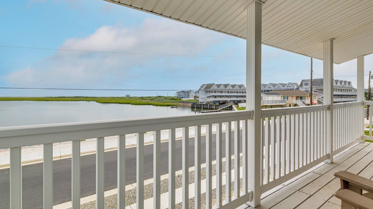 Brigantine House | Waterfront Brigantine Home, Walk to Beach!