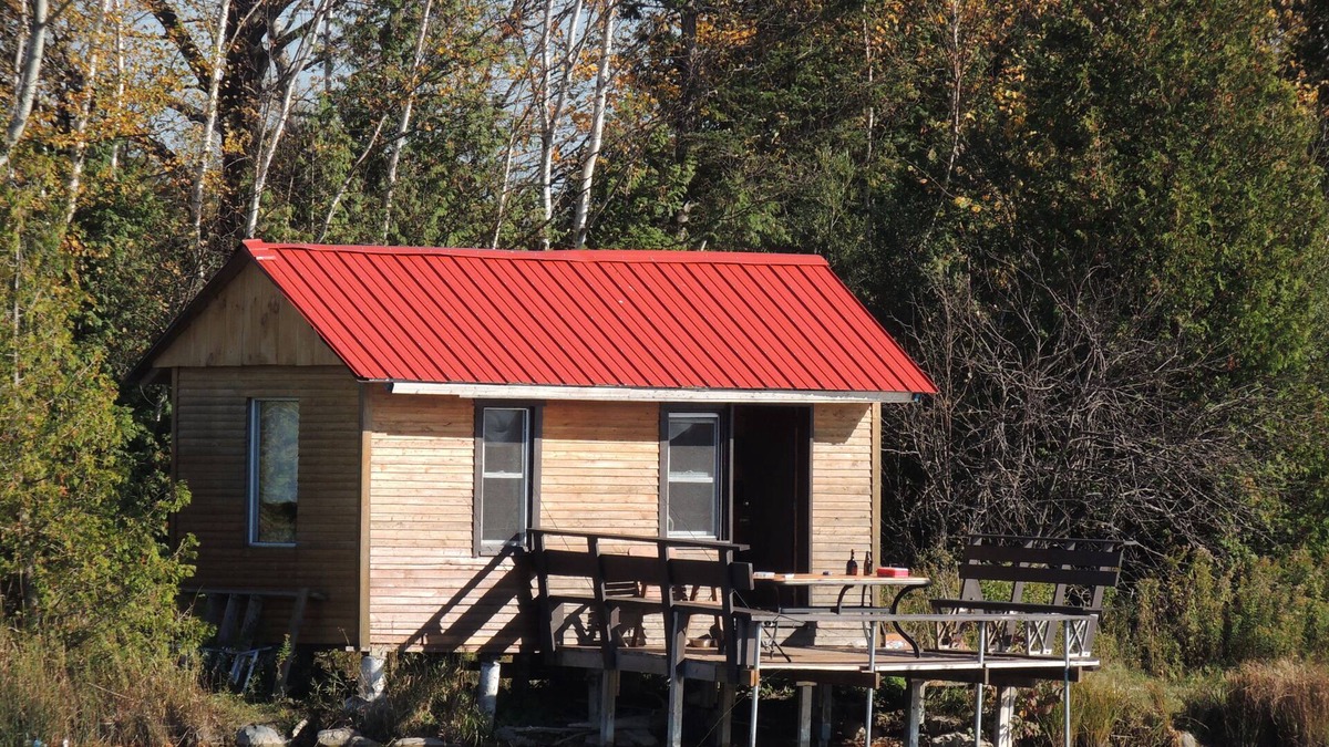 Grey Highlands Cabin | Waterfront Cabin On Private Trout Lake