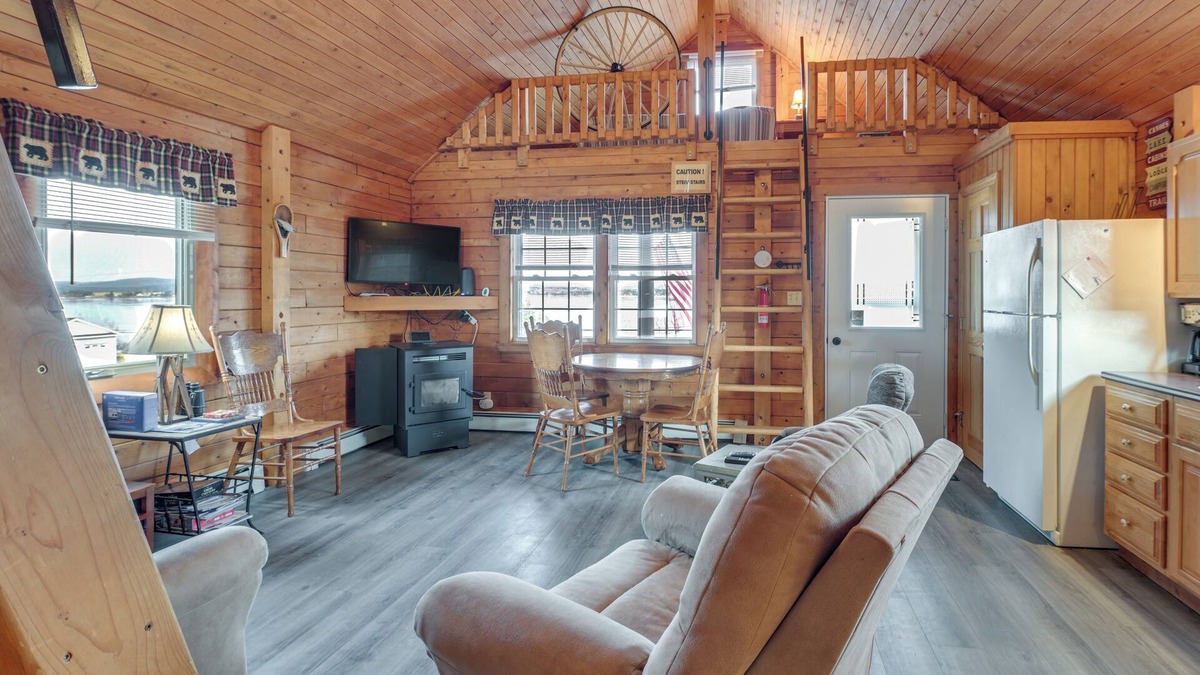 Aroostook House | Waterfront Camp on Long Lake w/Trail Access!