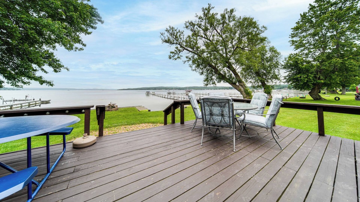 Jamestown West House | Waterfront Chautauqua Lake Home w/Deck & Grill!