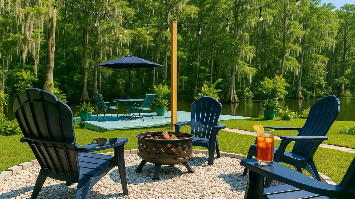 Morgan City House | Waterfront Dock!/Lux 3/2/Fish/fire pit/sleep 6
