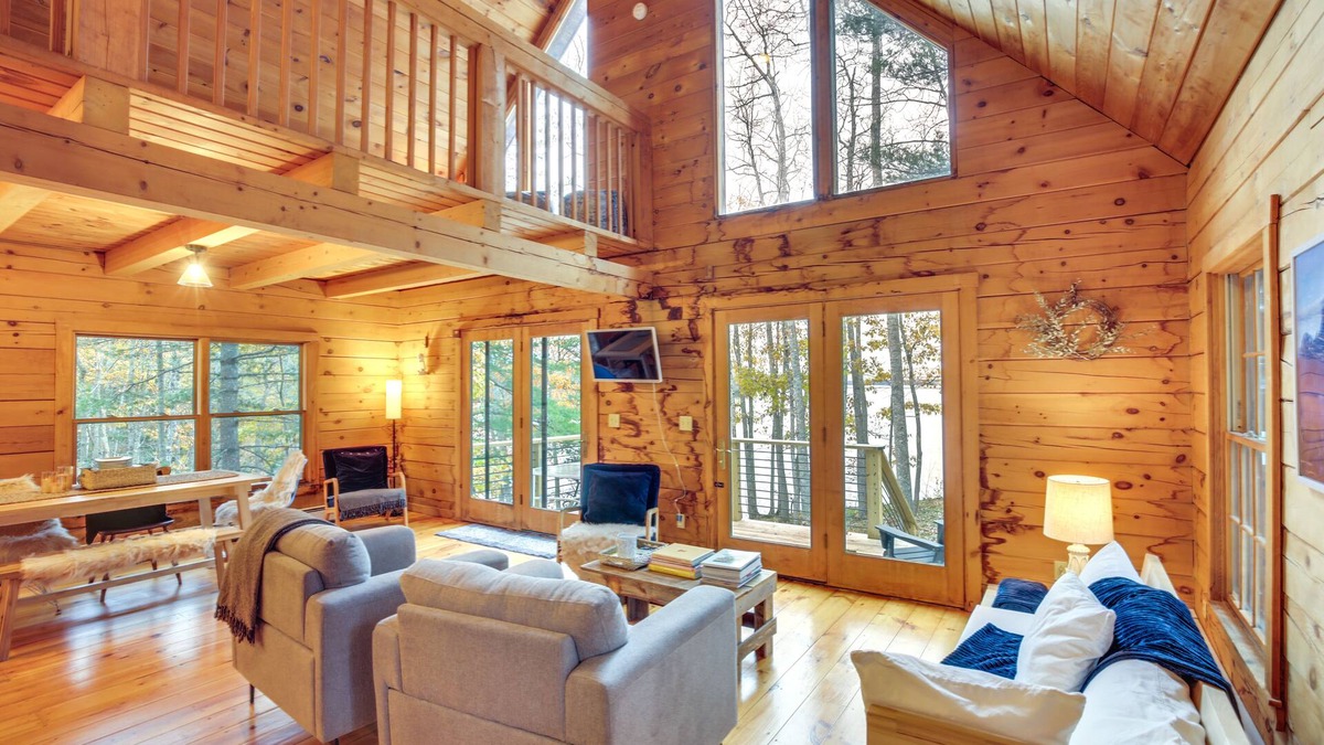 Dresden Cabin | Waterfront Dresden Cabin with Deck + Fire Pit!