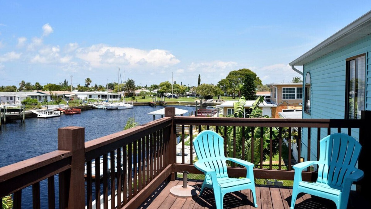 Port Richey House | Waterfront Getaway and BBQ