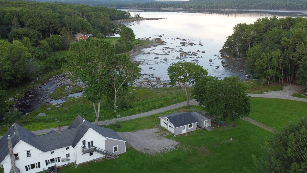 Franklin House | Waterfront House close to Acadia National Park