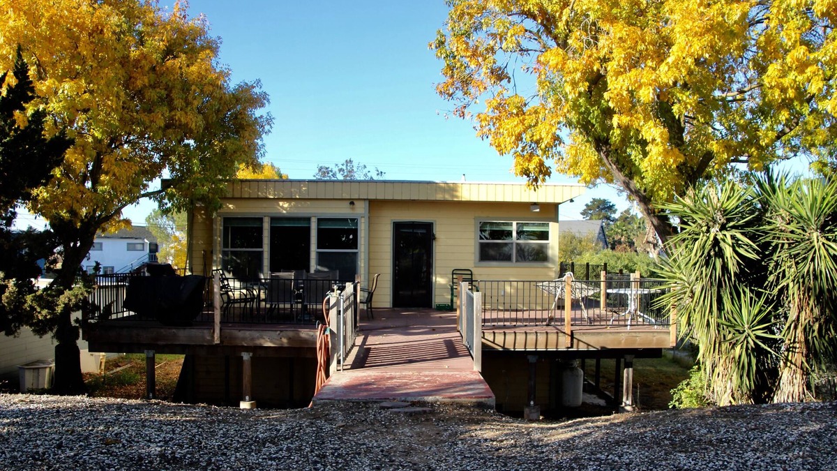 Birds Landing House | Waterfront house with large deck and dock. WiFi, No cable TV