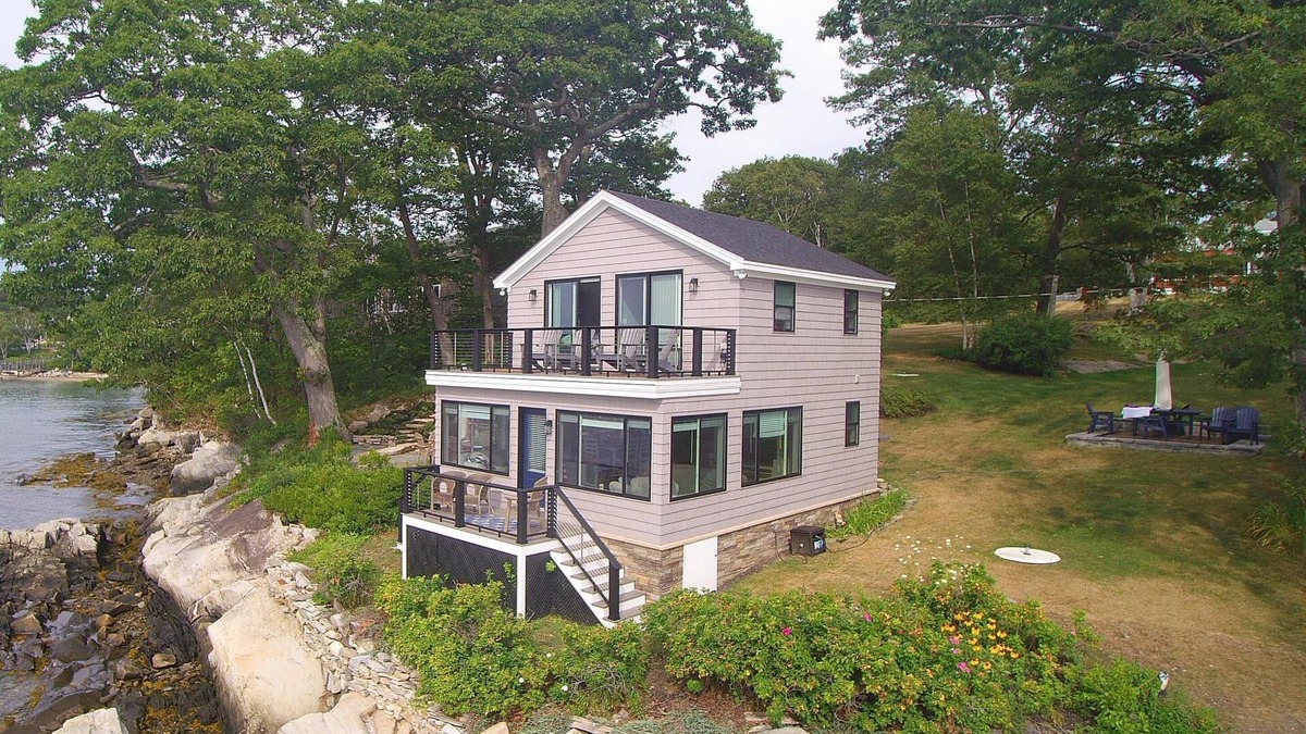 Peaks Island Cottage | Waterfront Island Getaway w/two cottages perfect for Multiple or Large Families