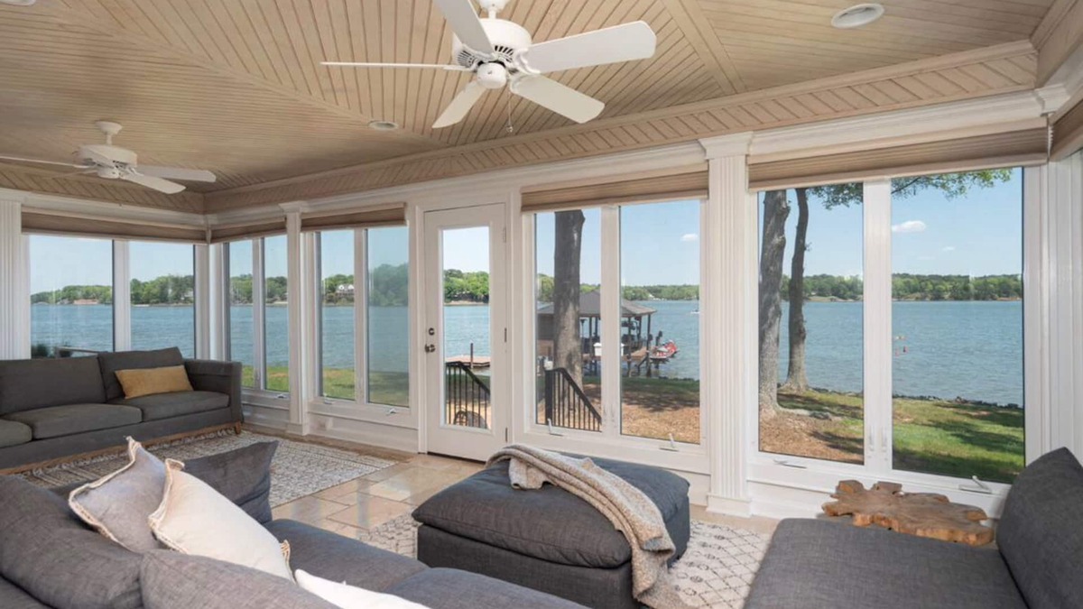 Rock Hill House | Waterfront lake cabin with 900+ft of shoreline
