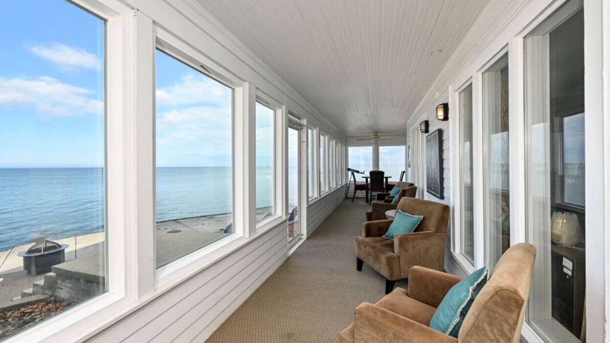 Huron House | Waterfront Lake House with stunning views of Lake Erie!