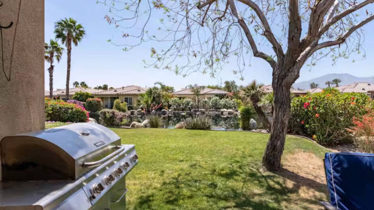 Indio Apartment | Waterfront Mins from Coachella Games, FirePit, Grill