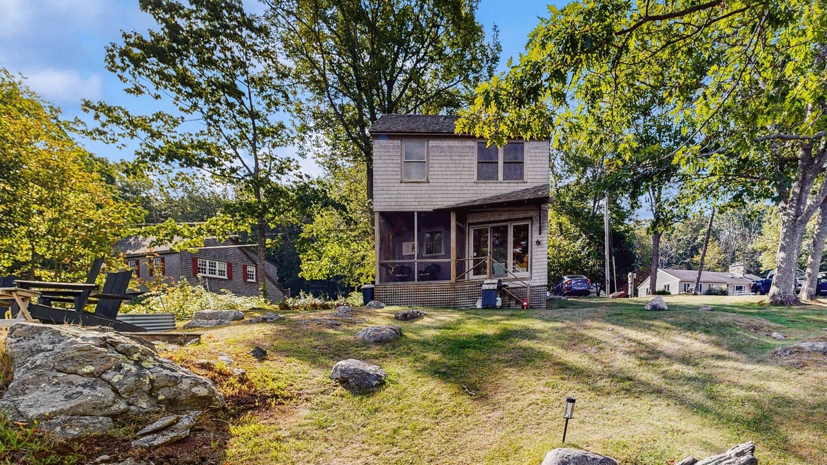 East Boothbay Cottage | Waterfront Paradise with Dock, Big Yard, Sundeck & Epic Bay Views | Dog-Friendly