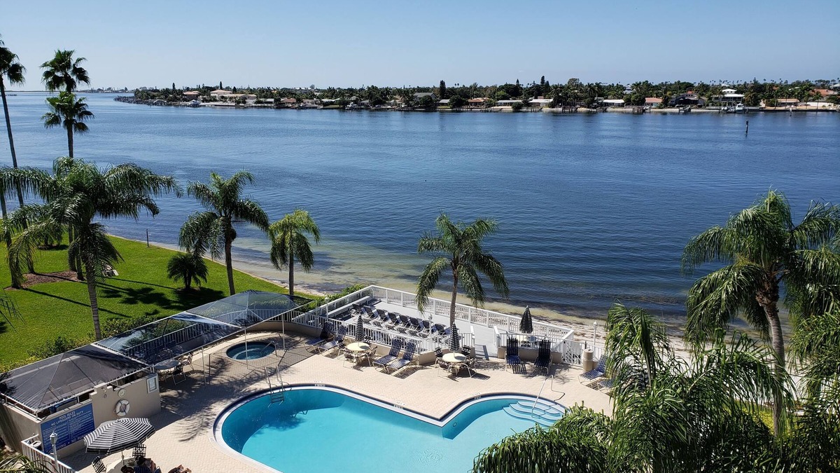 St. Pete Beach Condo | Waterfront penthouse in paradise, beautiful views, completely remodeled