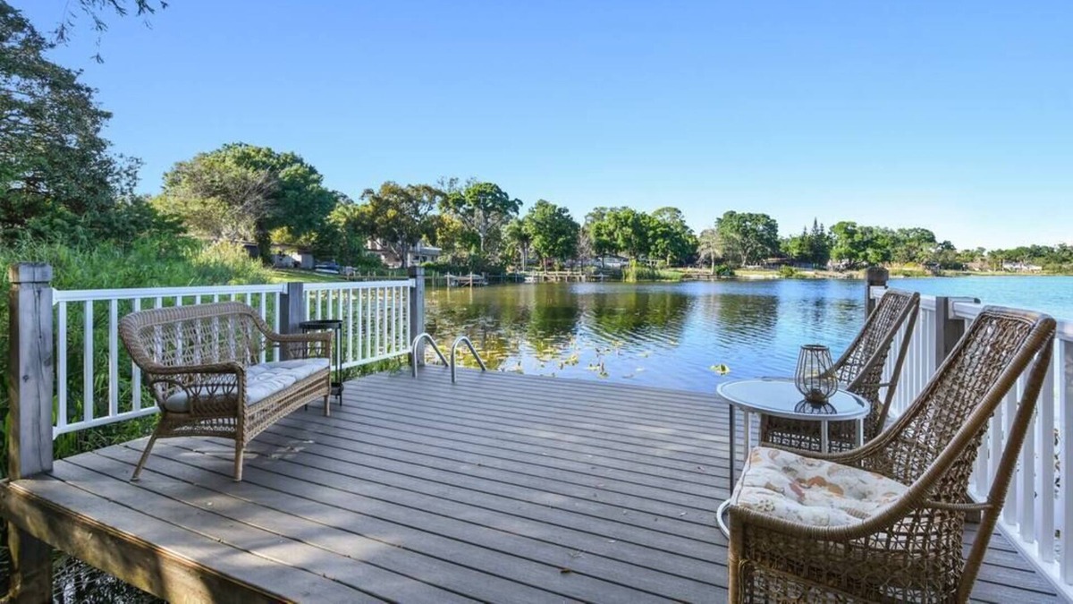 Conway Apartment | Waterfront Pet Friendly Guest Suite with Lake Access