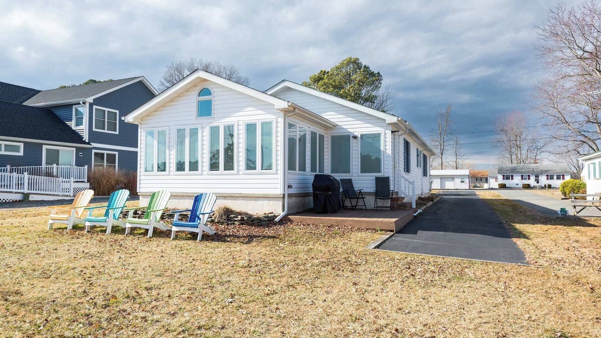 Rock Hall House | Waterfront! Private Dock, Boat Tie-Up & Near Town