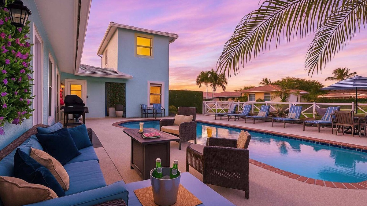 Coral Ridge Isles House | Waterfront Retreat, Heated Pool* 6 bedrooms, arcade