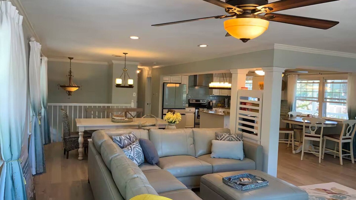 Elwood House | Waterfront Retreat on Mullica River. Private Beach, Firepit, Kayaks.