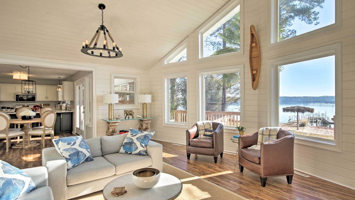 Leesville House | Waterfront Retreat w/Dock & Deck on Lake Murray!
