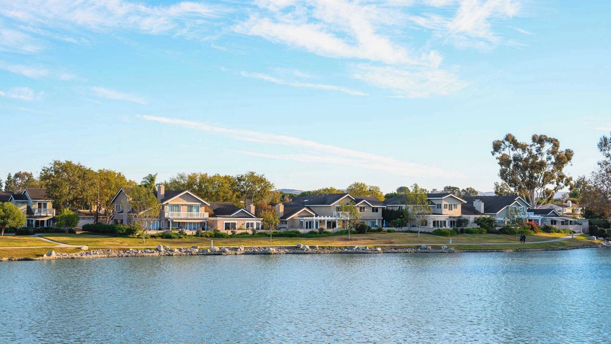 Irvine Business Complex Apartment | Waterfront Retreat with Stunning Views & Modern Co