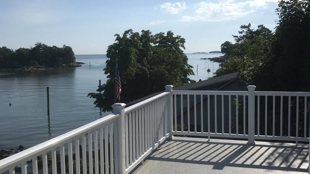 Guilford House | Waterfront villa on charming bay, minutes to Guilford green, bike & hike nearby