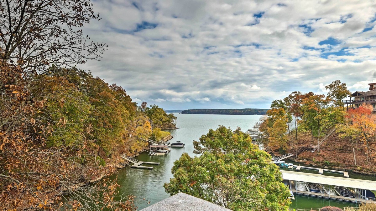 Lutts Villa | Waterfront Villa w/ Boat Slip & Lake Access