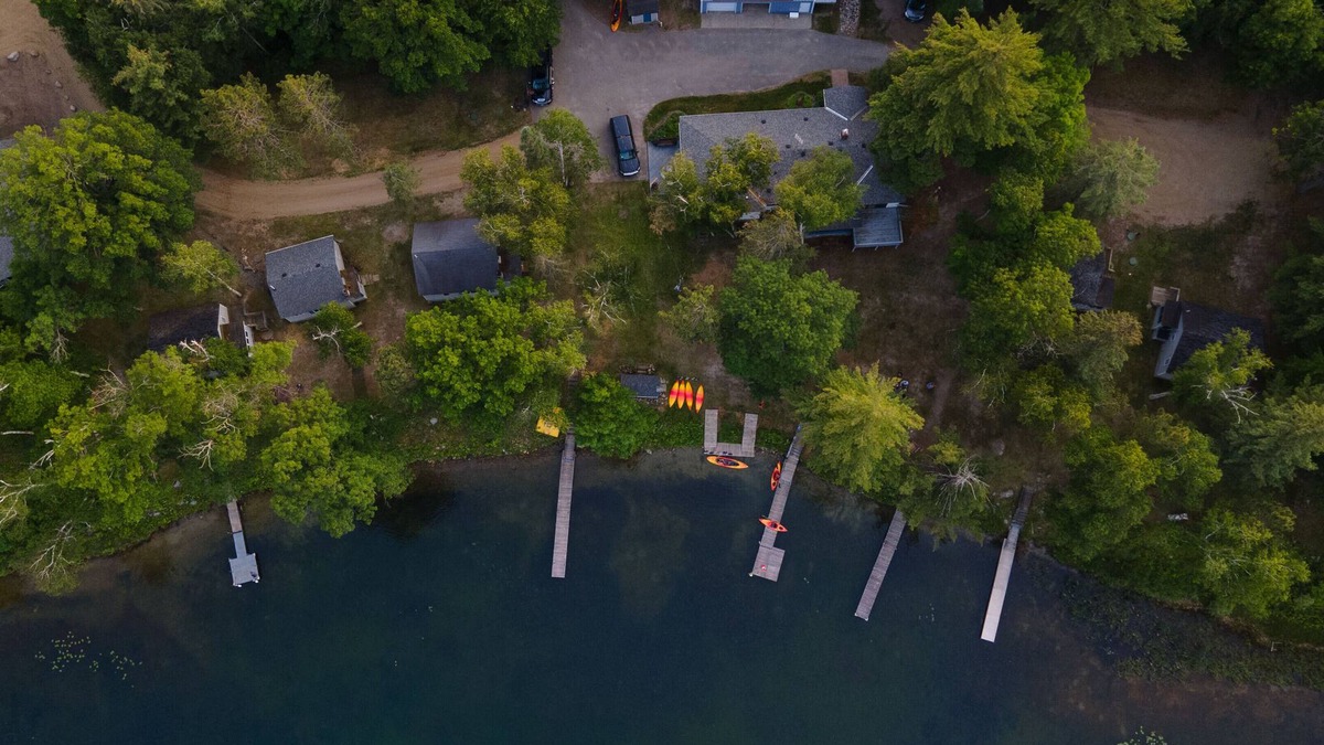 Hackensack House | Webb Lake, Hackensack, Northern MN - 3 Bedroom, Sleeps 8 - Cabin #7 Blue Water