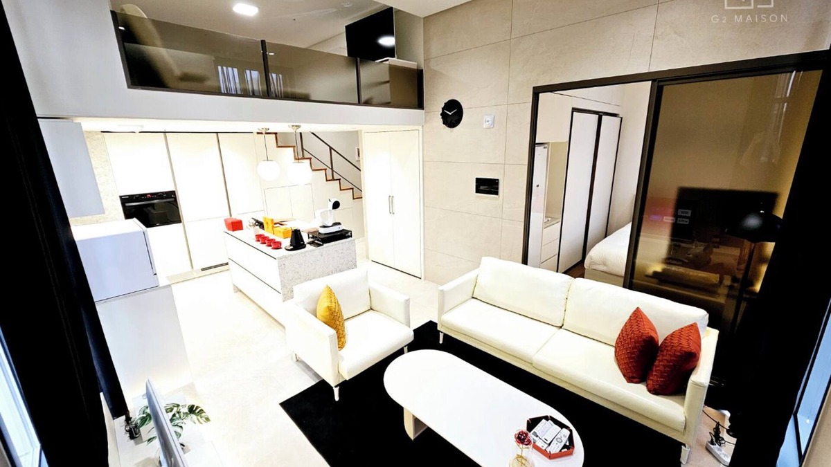 COEX Apartment | Welcoming 2-bedroom apartment with AC in Gangnam