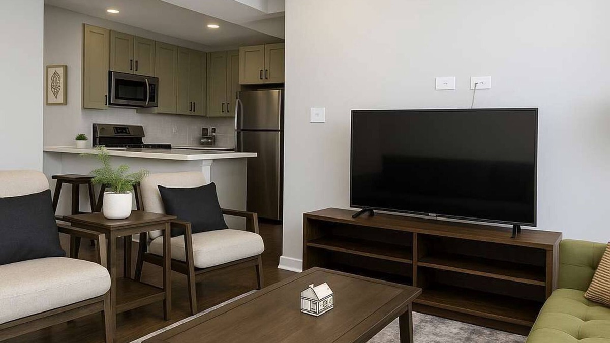 East Albany Park Apartment | Well-Furnished 3-Bedroom Apt