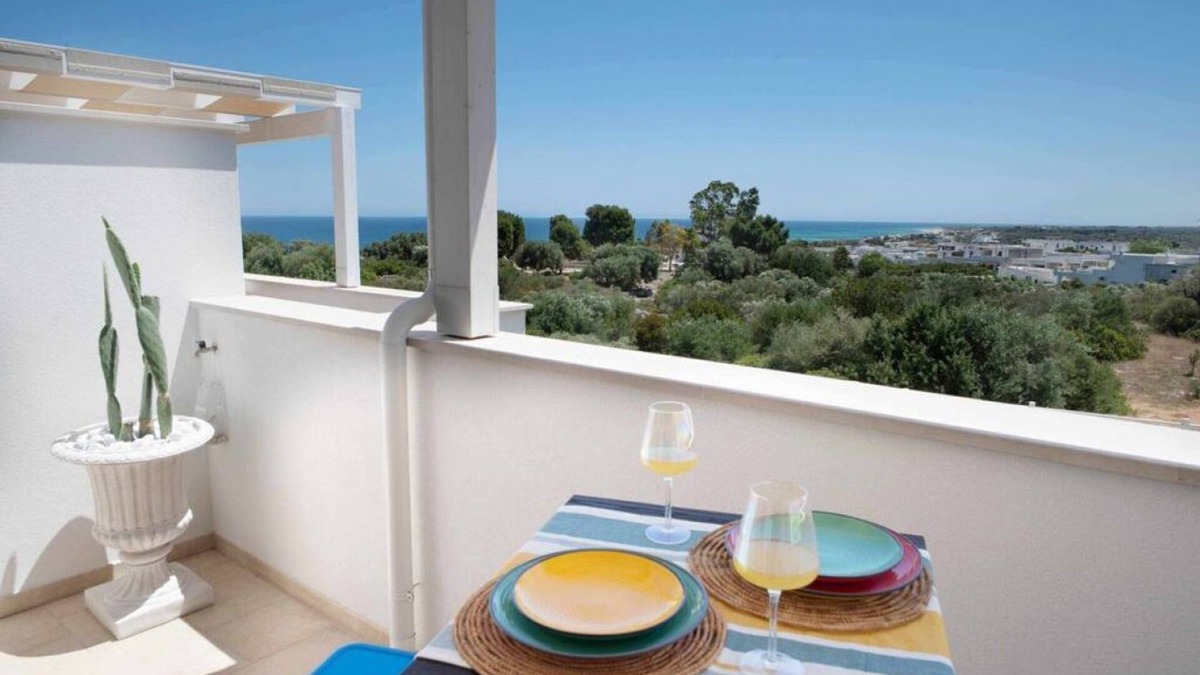 Capitolo Apartment | WePuglia-Suite Patrizia SeaView, charming studio apt with sea view terrace