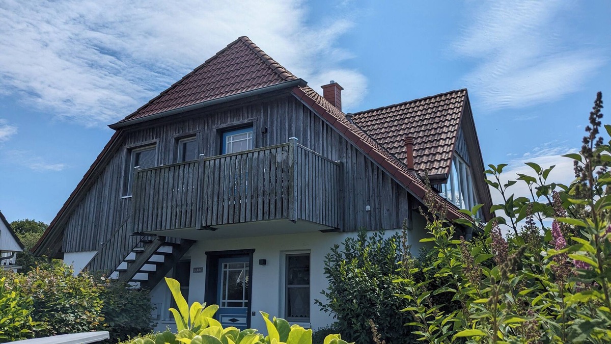 Born auf dem Darss Apartment | West view - cozy, bright first floor apartment