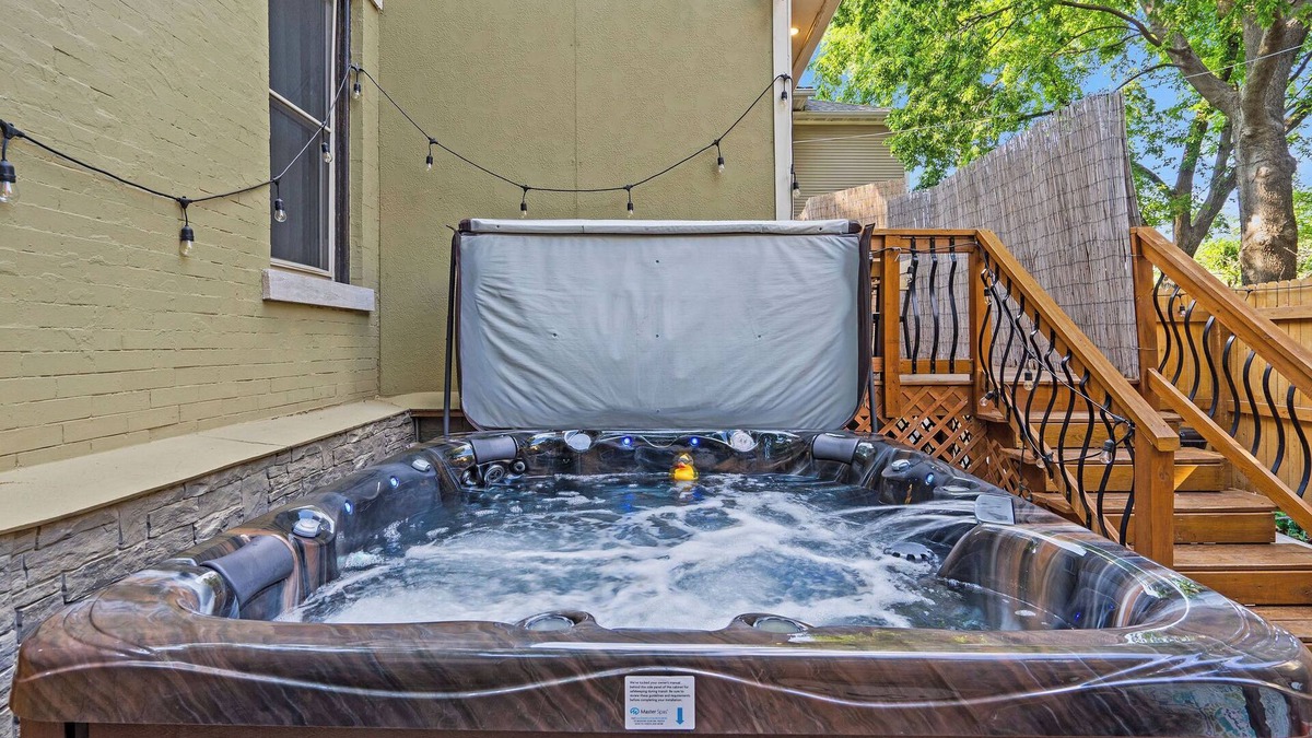 Kansas City House | Westport Oasis - Game Room and Private Hot Tub!