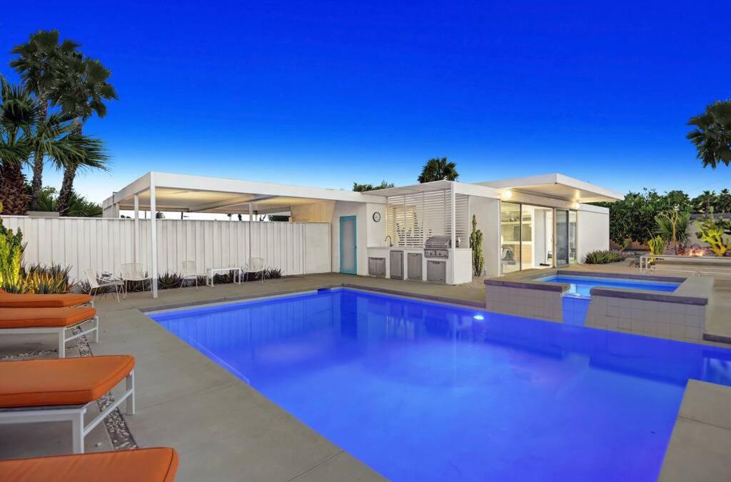 Racquet Club Estates House | Wexler Steel House #4 - Pool Spa and Grand Piano