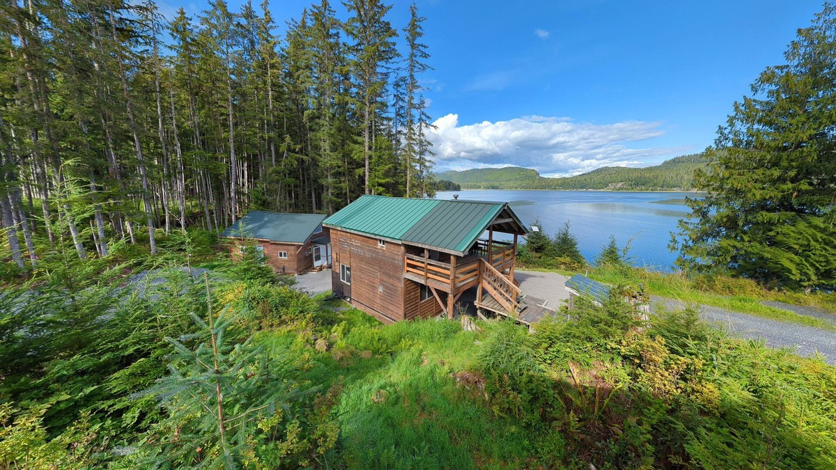 Whale Pass Cabin | Whale Pass Adventure Property | Cabins in Whale Pass with ocean views