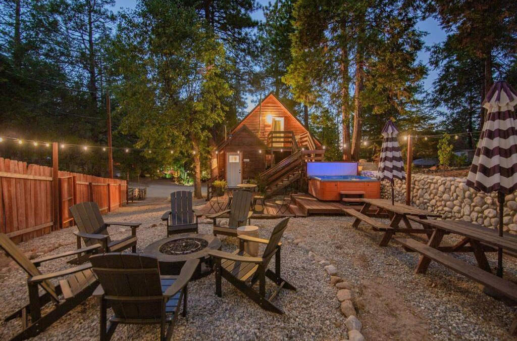 Pine Cove House | Whimsical Cabin In The Woods with Spa, Fireplace and Pet Friendly
