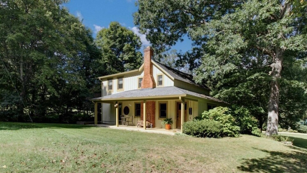Warm Springs Cottage | Whimsical Guest Cottage by a Mountain Stream