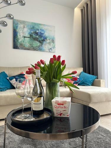 Czestochowa Apartment | White Apartament Częstochowa Centrum 2-bedroom