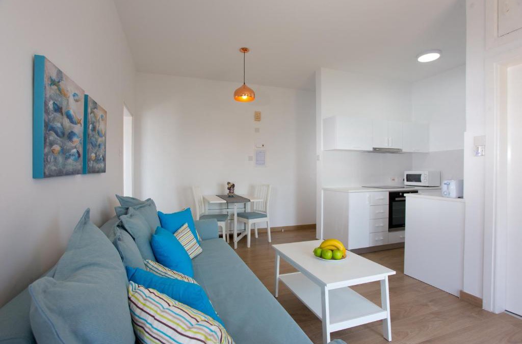 Agios Tychon Apartment | White Arches Apt #1 by TrulyCyprus