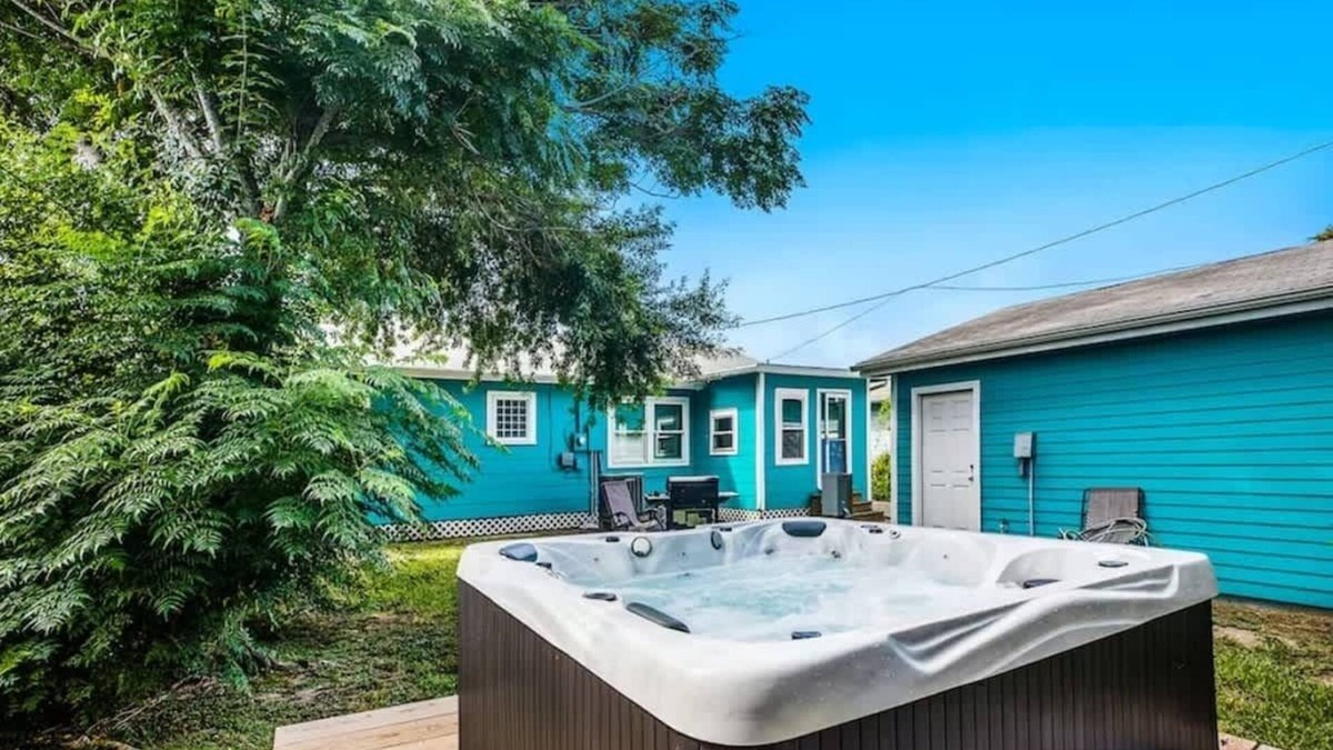 Galveston House | Whiting Island- Galveston Oasis w/Hot Tub & BBQ