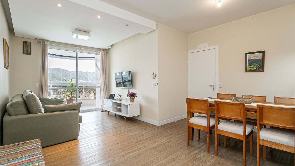 Itacorubi Apartment | WI-FI 500MB | Balcony with Barbecue | Pool #ITA11