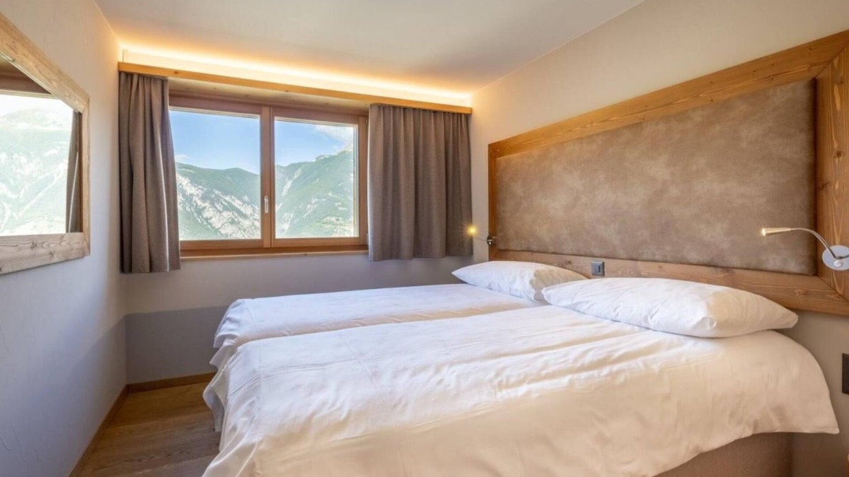 Vercorin Apartment | Wifi, ski-in/ski-out & foot of the slopes, sauna, hammam, tv, ski locker, 59m², Vercorin