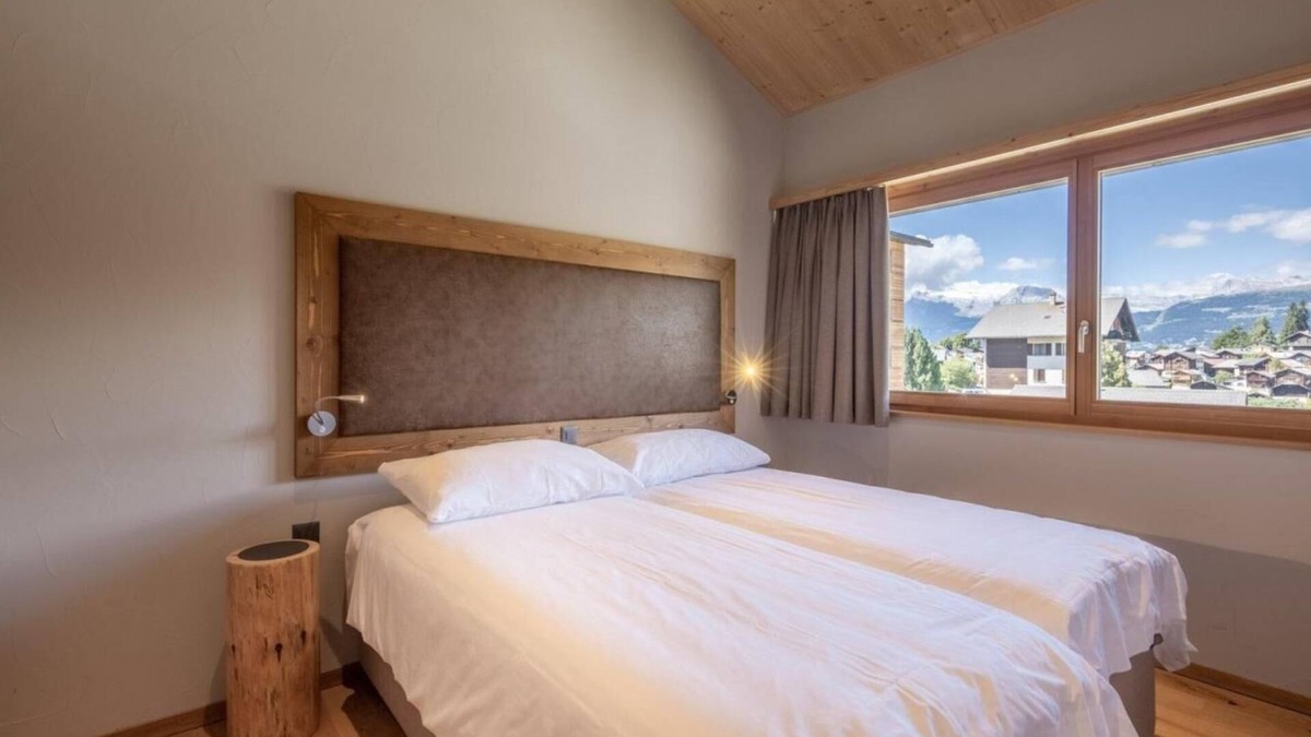 Vercorin Apartment | Wifi, ski-in/ski-out & foot of the slopes, sauna, hammam, tv, ski locker, 67m², Vercorin