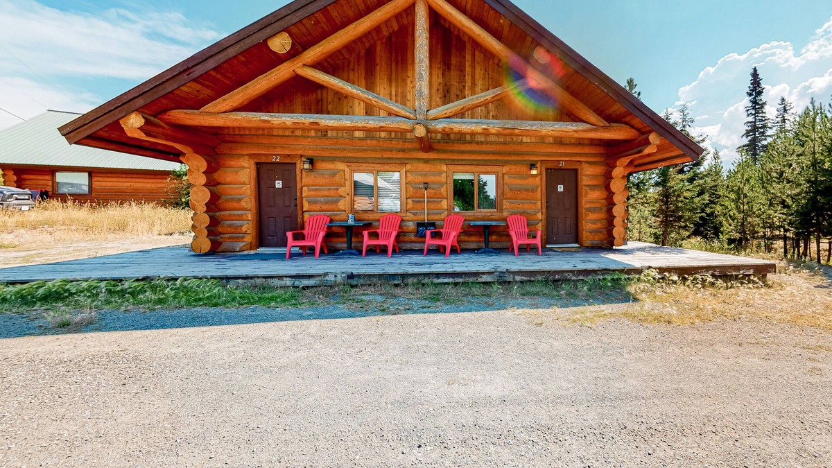 Lac Le Jeune Cabin | Wilderness resort cabin with deck, free WiFi, & full kitchen - dog-friendly