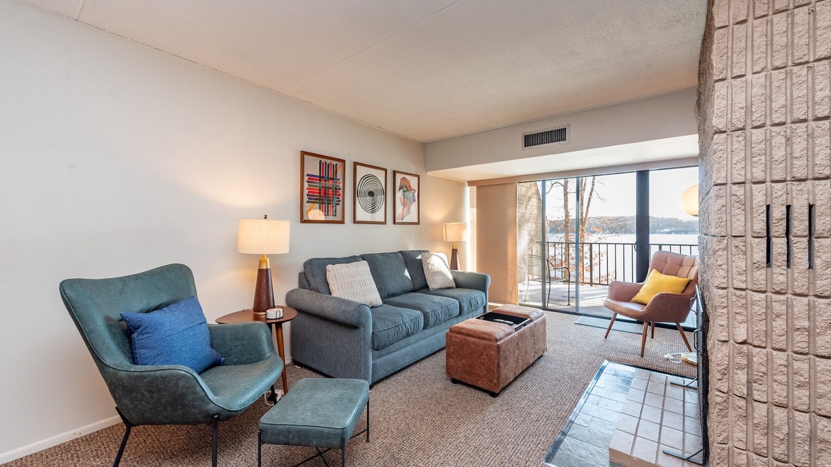 Thayerville Condo | Will O' The Wisp: 208B One Bedroom/One Bath