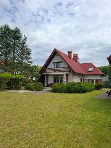 gmina Stezyca Villa | Willa na Kaszubach z wlasna linia brzegowa nad jeziorem 4 sypialnie ,ryby,grzyby
