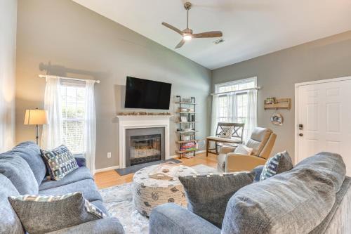Murraysville House | Wilmington Family Home 6 Mi to Wrightsville Beach