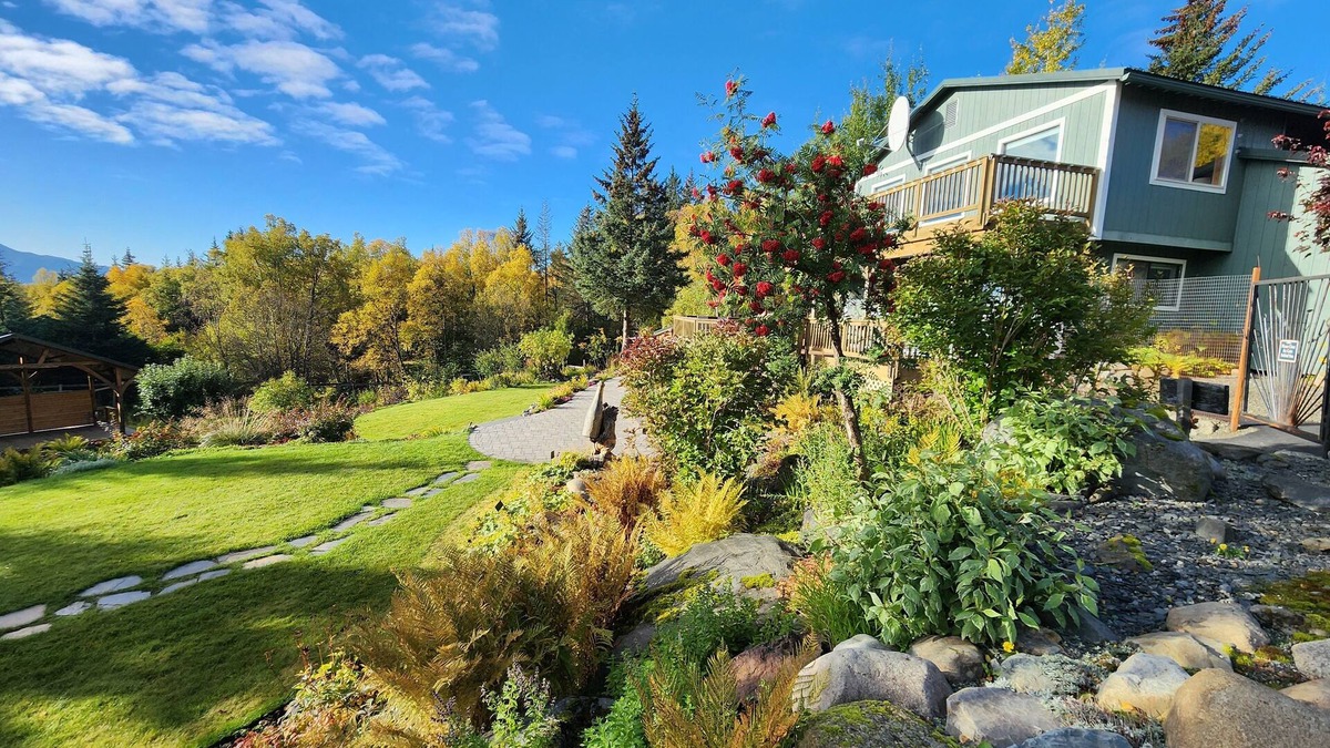 Kachemak House | Wine tasting with a view! Exclusive apartment available at Bear Creek Winery.