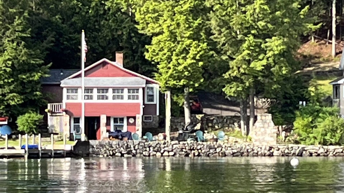 West Alton Cottage | Winni waterfront - cozy, clean, pet friendly, boat dock and best view ever!