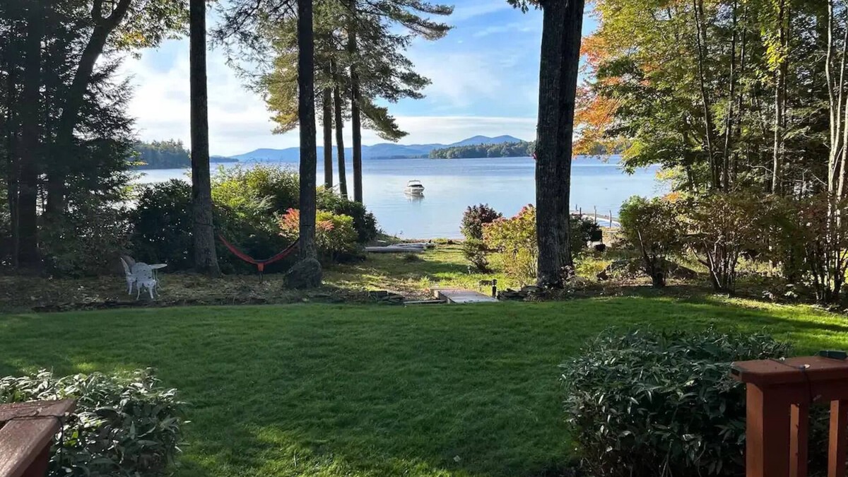 Moultonborough House | Winnipesaukee Waterfront!