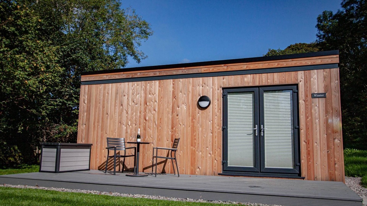 Windermere Cabin | Winster Woodland pod - a holiday Pod that sleeps 2 with an en-suite