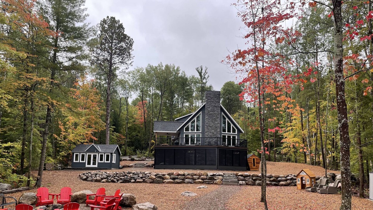 Madawaska Valley Cottage | Winter Lake House on Bark Lake-Direct Access to RAP Trail! A Blast in Summer!