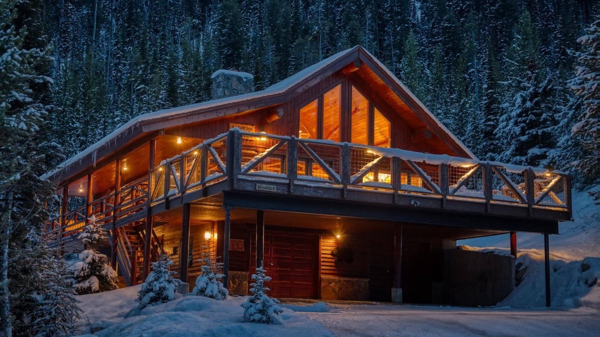 Big Sky Cabin | Winter Stays Available! Ski-in/Ski-out Home with Private Hot Tub and Large Deck!